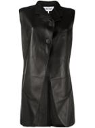 Loewe Notched Lapel Gilet - Black