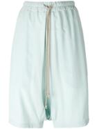 Rick Owens Pod Shorts, Women's, Size: 42, Blue, Acetate/silk