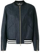 Capucci Denim Bomber Jacket - Blue