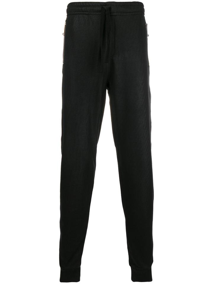John Richmond Tapered Track Pants - Black