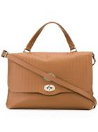 Zanellato Large ' Cach Blandine' Tote - Brown