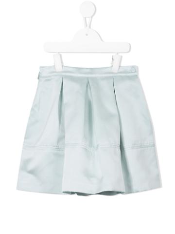 Valmax Kids - Flare Pleated Skater Skirt - Kids - Polyester/viscose - 6 Yrs, Blue