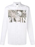 Philipp Plein Logo Printed Shirt - White