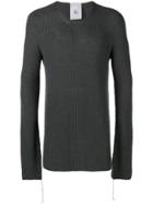 Lost & Found Rooms Rib Sweater - Grey