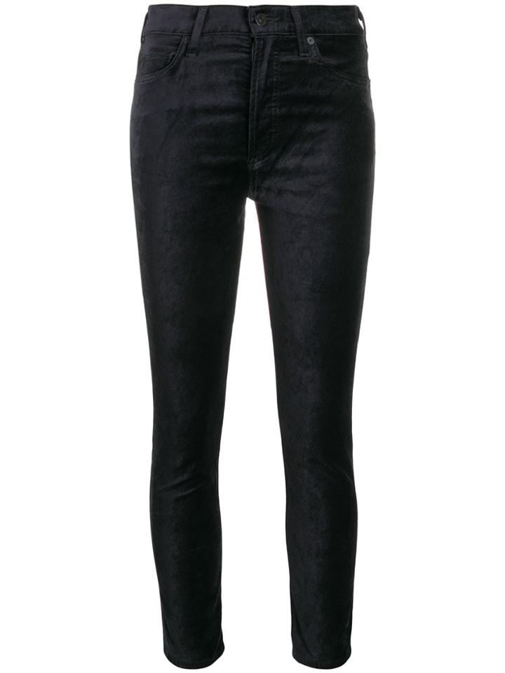 Citizens Of Humanity Mid Rise Skinny Trousers - Blue