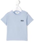Boss Kids - Embroidered Logo T-shirt - Kids - Cotton - 24 Mth, Toddler Boy's, Blue