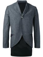 Aganovich - Open Blazer - Men - Cotton/polyester - 50, Black, Cotton/polyester