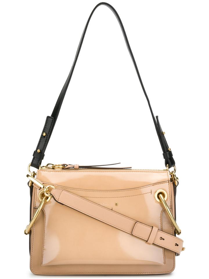 Chloé Roy Small Shoulder Bag - Nude & Neutrals