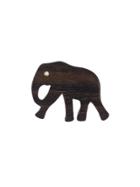 Marc Alary Elephant Charm Pendant - Brown