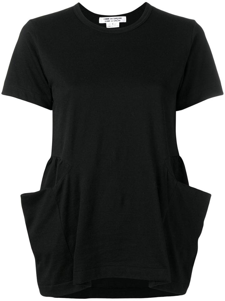 Comme Des Garçons Comme Des Garçons Pocket Detail T-shirt - Black