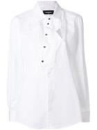 Dsquared2 Bow Tie Bib Shirt - White
