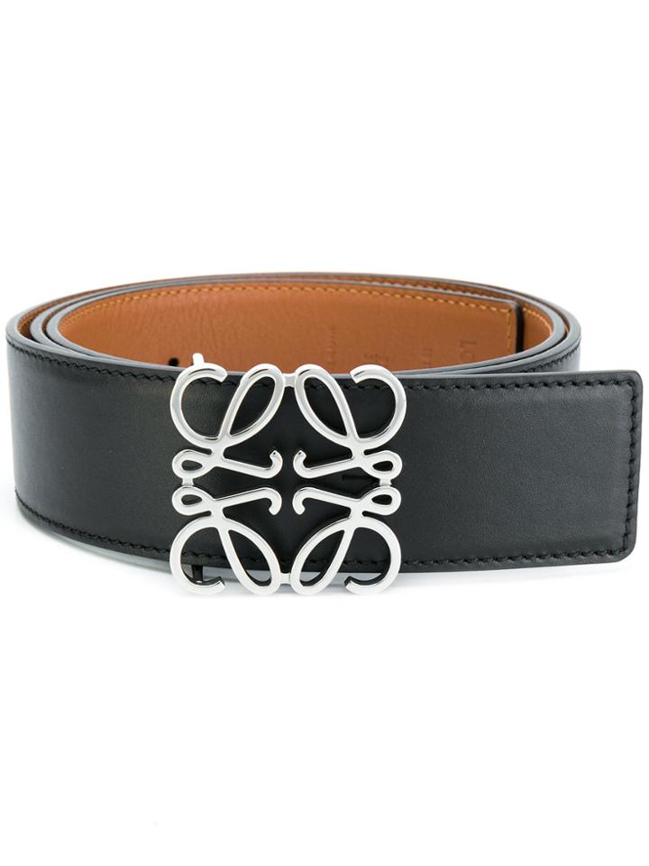 Loewe Anagram Belt - Black