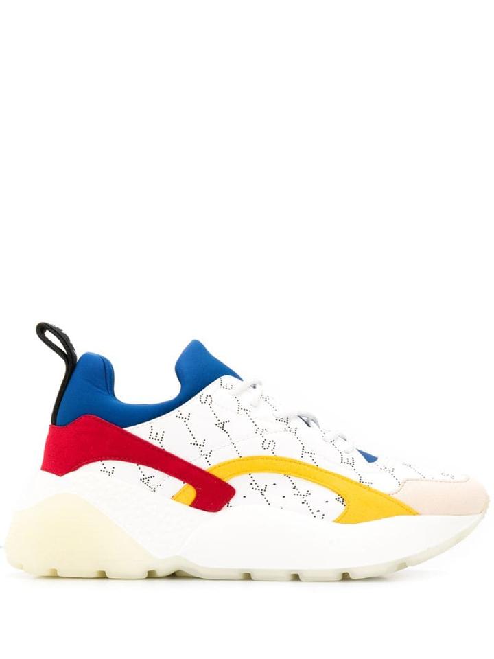 Stella Mccartney Eclypse Monogram Sneakers - White