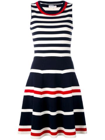 Chinti And Parker - Striped Dress - Women - Viscose/pbt Elite - M, Blue, Viscose/pbt Elite