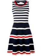 Chinti And Parker - Striped Dress - Women - Viscose/pbt Elite - M, Blue, Viscose/pbt Elite