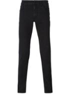 Dolce & Gabbana Slim Fit Jeans, Men's, Size: 50, Black, Cotton/spandex/elastane