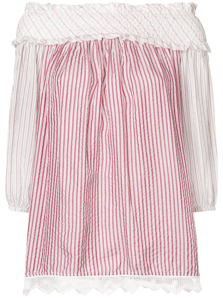 P.a.r.o.s.h. Off-the-shoulder Top - Red