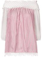 P.a.r.o.s.h. Off-the-shoulder Top - Red