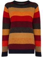 The Elder Statesman Striped Cashmere Sweater - Multicoloured