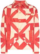 Bode Asterix-print Jacket - Red