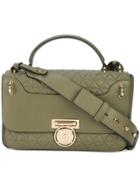 Balmain Renaissance 28 Quilted Rectangular Bodybag - Green