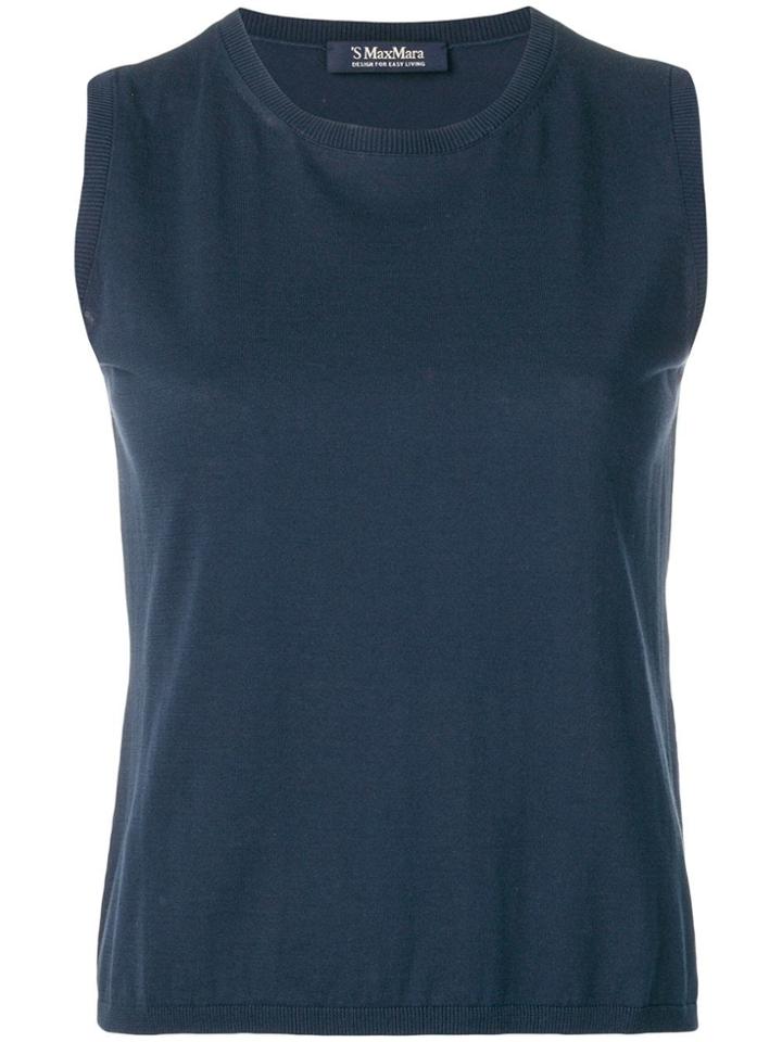 's Max Mara Judy Tank Top - Blue