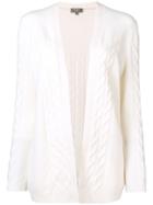 N.peal Cable Knit Cardigan - Neutrals