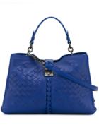Bottega Veneta Small Napoli Bag - Blue
