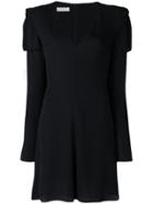 Philosophy Di Lorenzo Serafini V Neck Flared Dress - Black