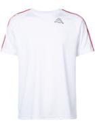 Gosha Rubchinskiy - Gosha Rubchinskiy X Kappa Logo Print T-shirt - Men - Polyester/spandex/elastane - Xl, White, Polyester/spandex/elastane