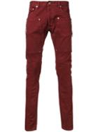 Mr. Completely - Super Skinny Jeans - Men - Cotton/spandex/elastane - 31, Red, Cotton/spandex/elastane