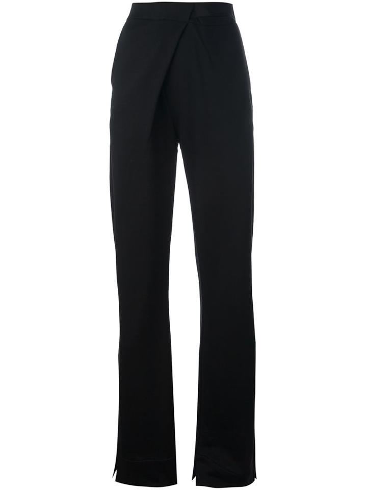 Ann Demeulemeester Flared High-waisted Trousers