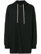 Rick Owens Oversized Hoodie - Black