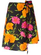 Balenciaga Floral Print Skirt, Women's, Size: 40, Polyamide/spandex/elastane