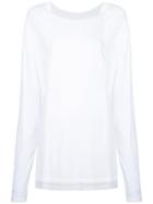 Bassike - Oversized Knitted Top - Women - Cotton - L, White, Cotton