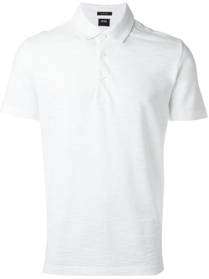 Boss Hugo Boss 'press' Polo Shirt, Men's, Size: Xxxl, White, Cotton