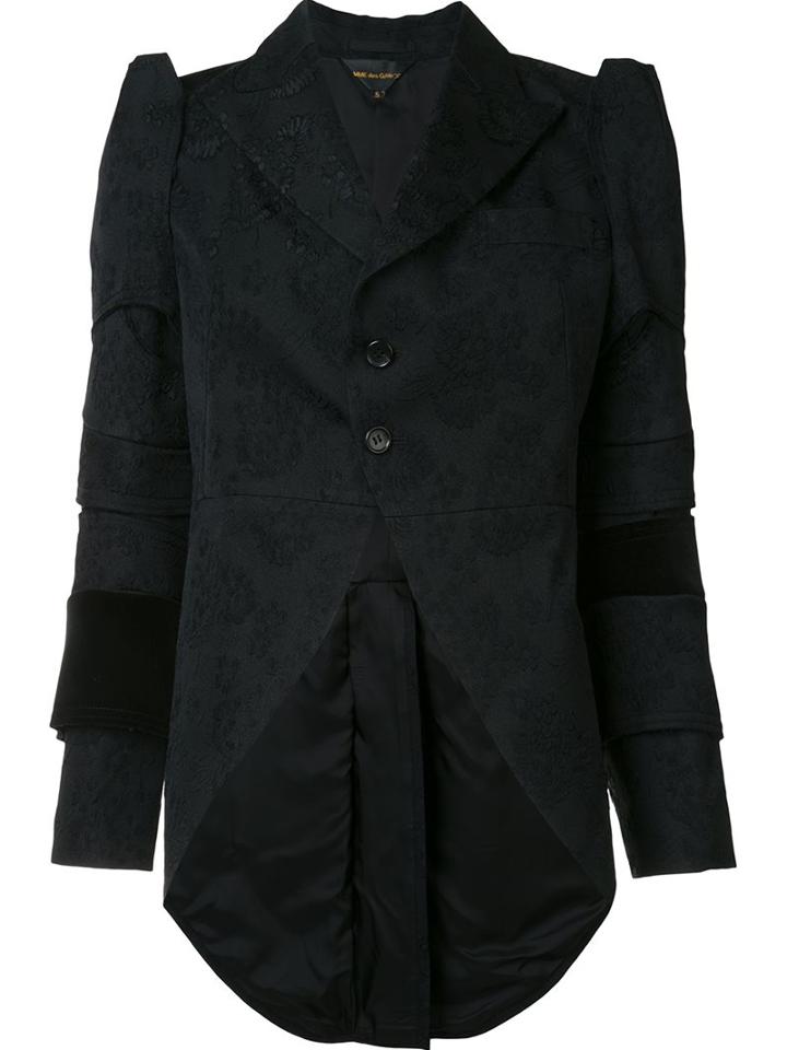 Comme Des Garçons 'tailcoat' Jacket, Women's, Size: Small, Black, Cotton/polyester/acetate/cupro