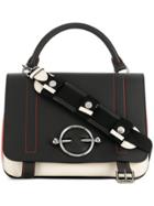 Jw Anderson Disc-hardware Tote Bag - Brown