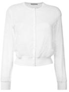 Ermanno Scervino Lace Cardigan, Women's, Size: 42, Nude/neutrals, Cotton/polyamide