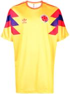 Adidas Colombia Football T-shirt - Yellow & Orange