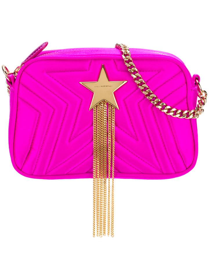 Stella Mccartney Stella Star Mini Shoulder Bag - Pink & Purple