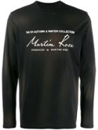 Martine Rose Logo Sweater - Black