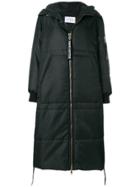 Forte Couture Oversized Padded Coat - Black