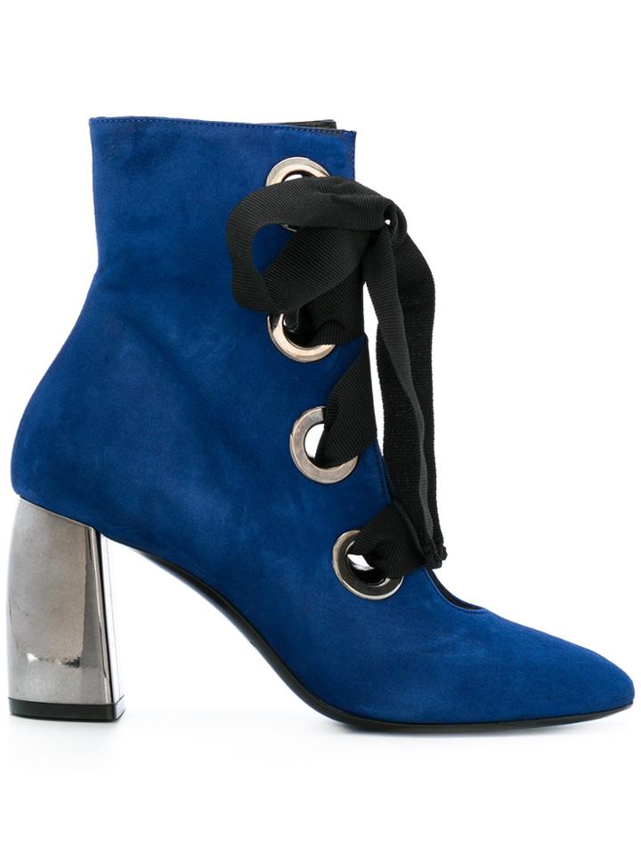 Marc Ellis Lace-up Boots - Blue