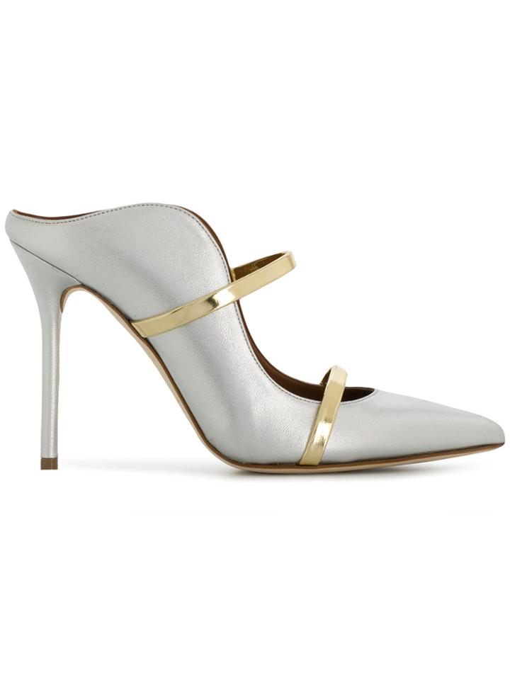 Malone Souliers Maureen 100 Pumps - Metallic