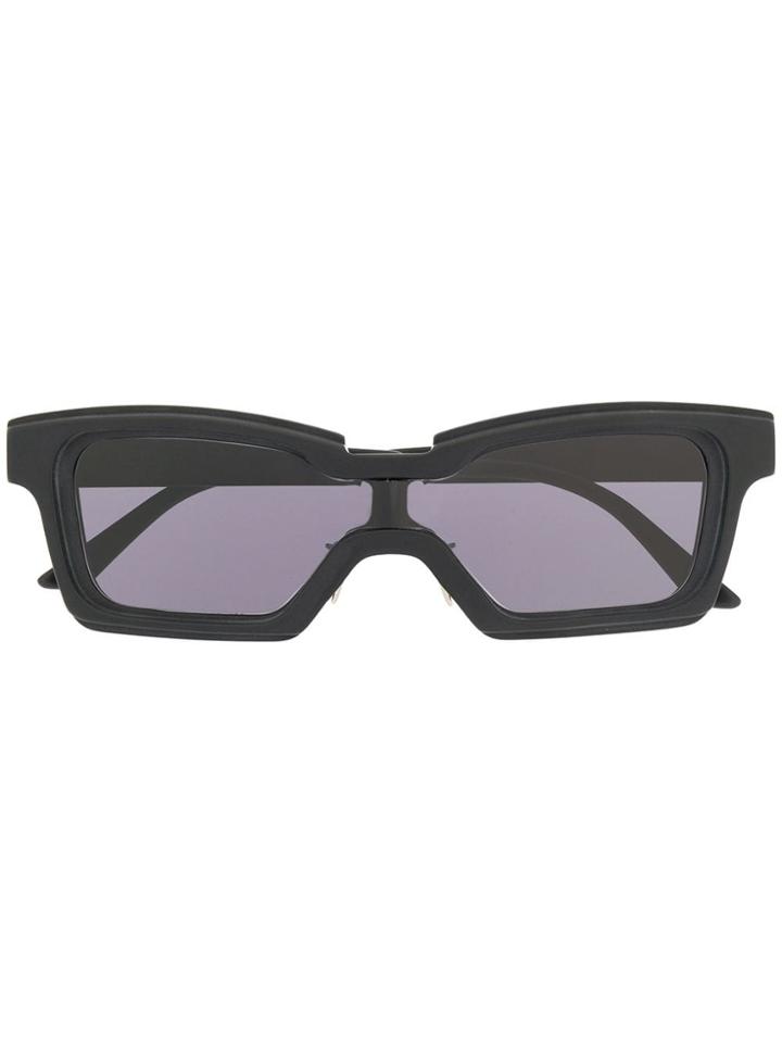 Kuboraum Rectangular Sunglasses - Black