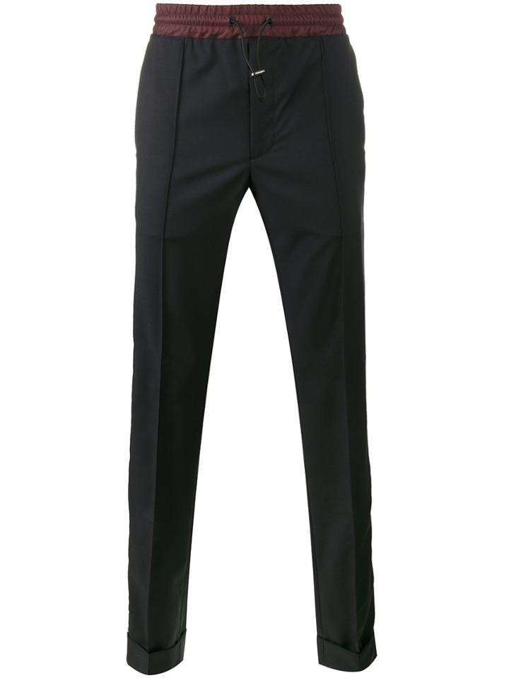 Valentino Drawstring Track Pants - Blue