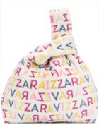 Simonetta Ravizza Furrissima Logo Tote Bag - White