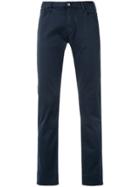 Emporio Armani Straight-leg Trousers - Blue