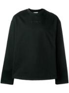 Ih Nom Uh Nit Slogan Detail Sweatshirt - Black